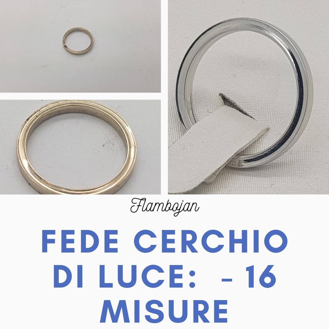 Fedi Unoaerre cerchi di luce messe a misura