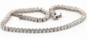 bracciale tennis diamante taglio brillante orafi roma italia flambojan