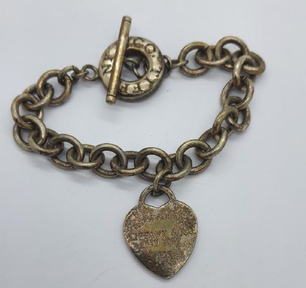 bracciale tiffany argento ossidato