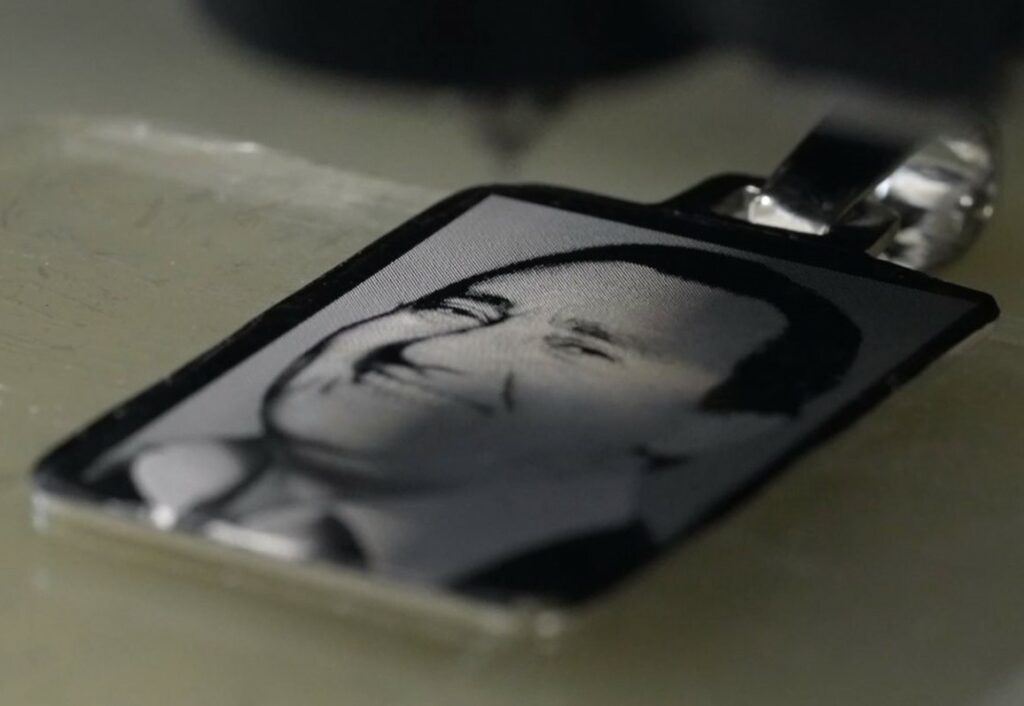 fotoincisione medaglia