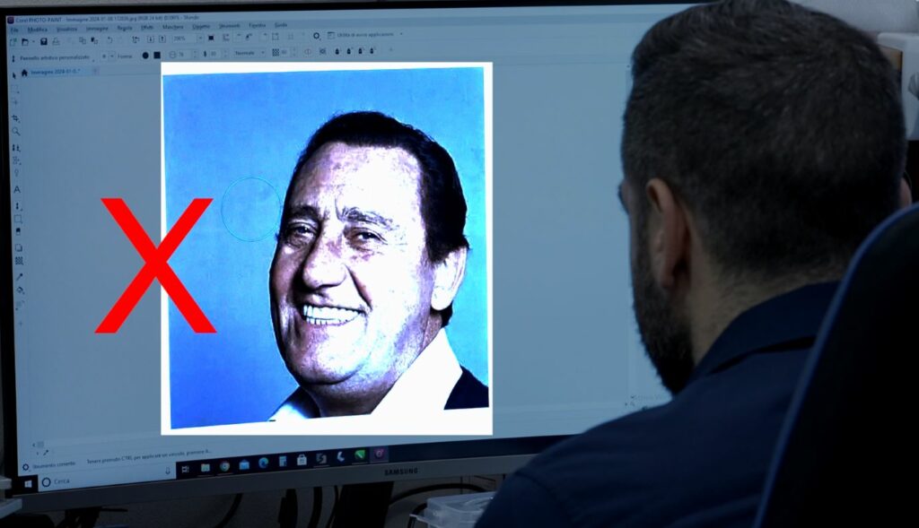 foto non conforme per realizzare una buona fotoincisione