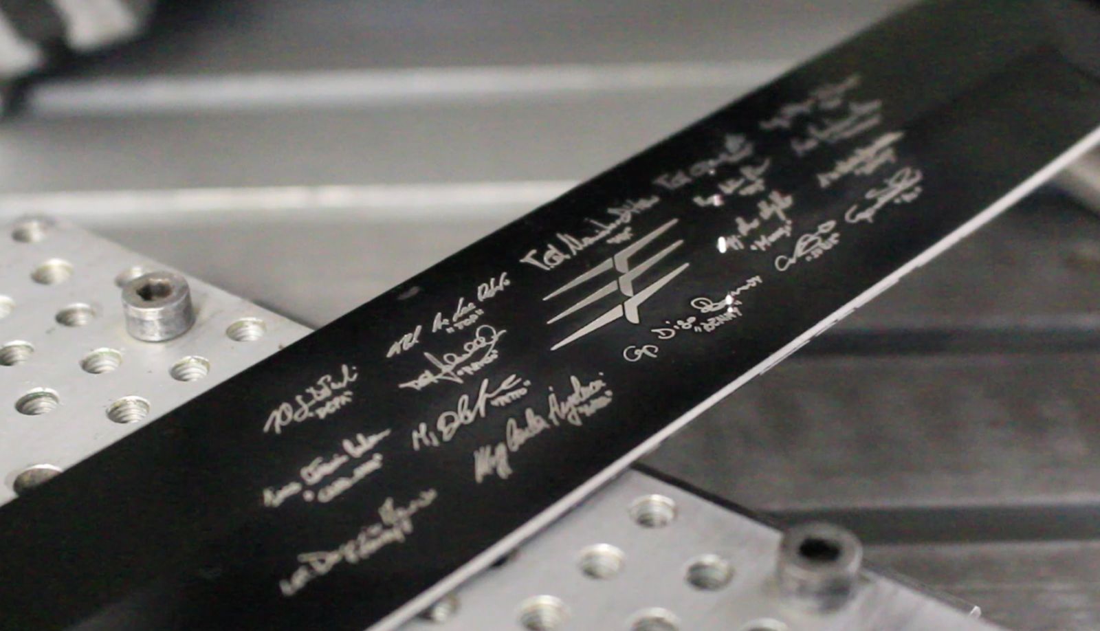 incisioni firme autografe